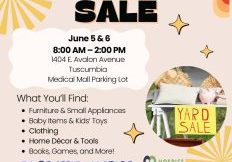 yard sale flyer